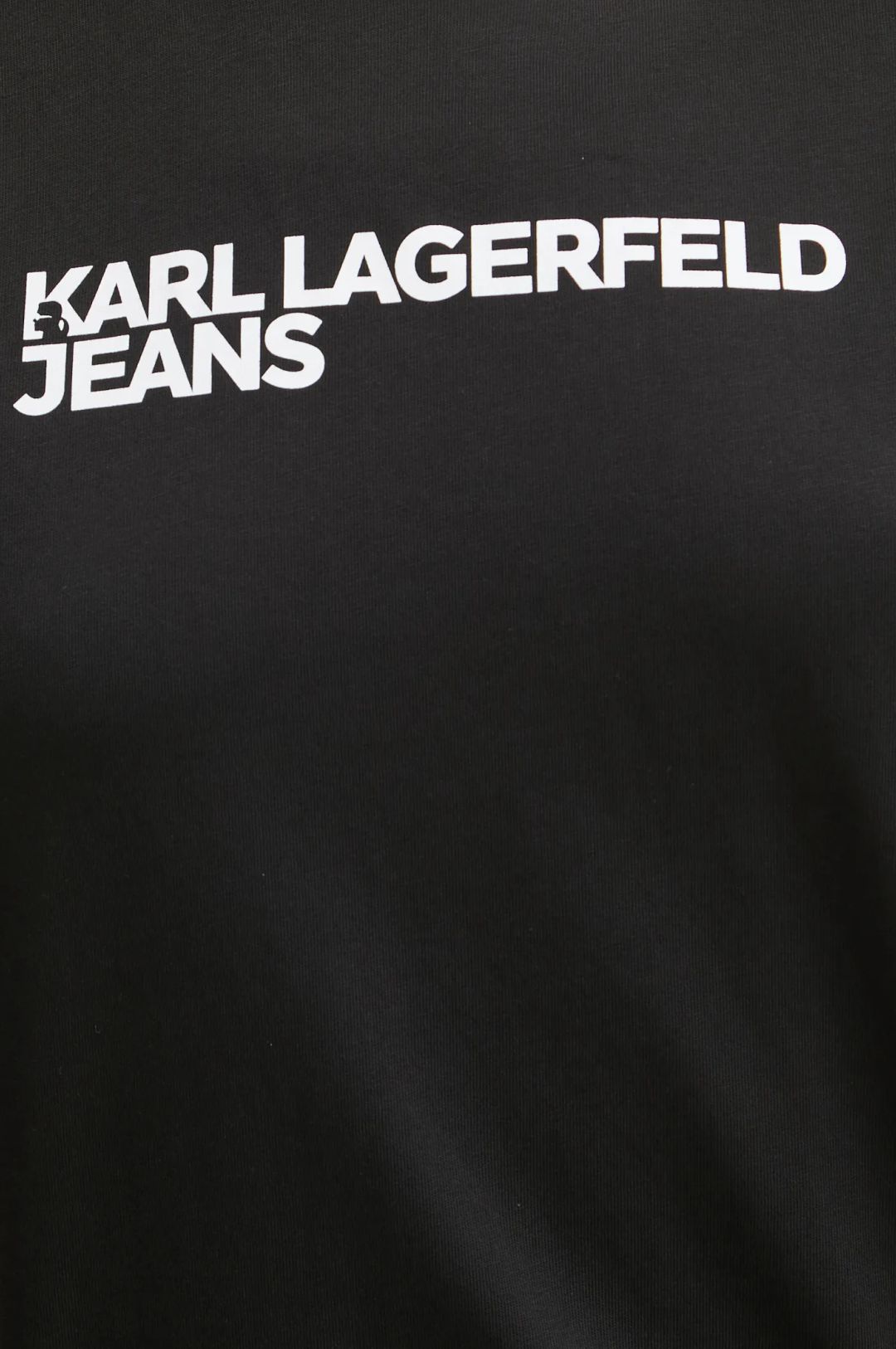 Karl Lagerfeld Essential T-shirt Κανονικής Γραμμής | Μαύρο