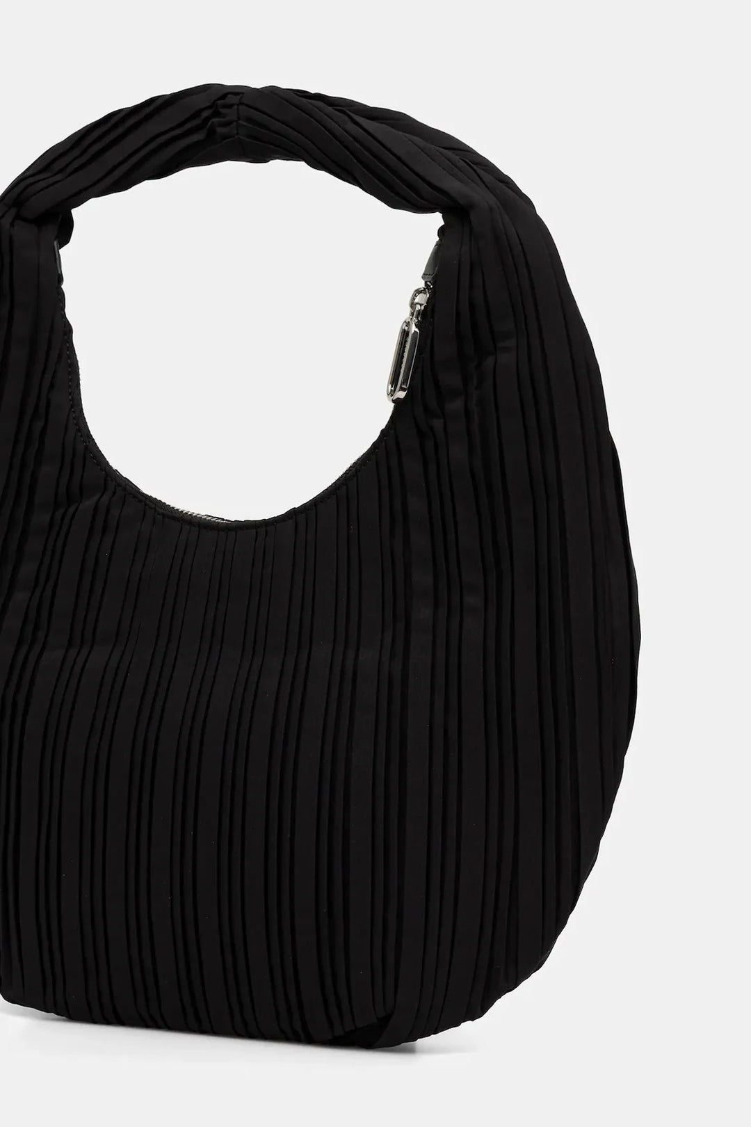 Karl Lagerfeld Small Hobo Pleated Bag | Black