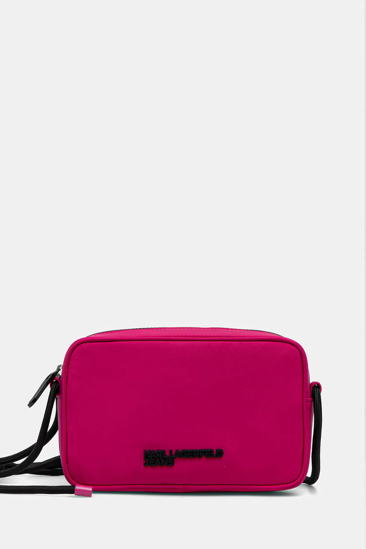 Karl Lagerfeld Cord nylon Camera Bag | Very Berry