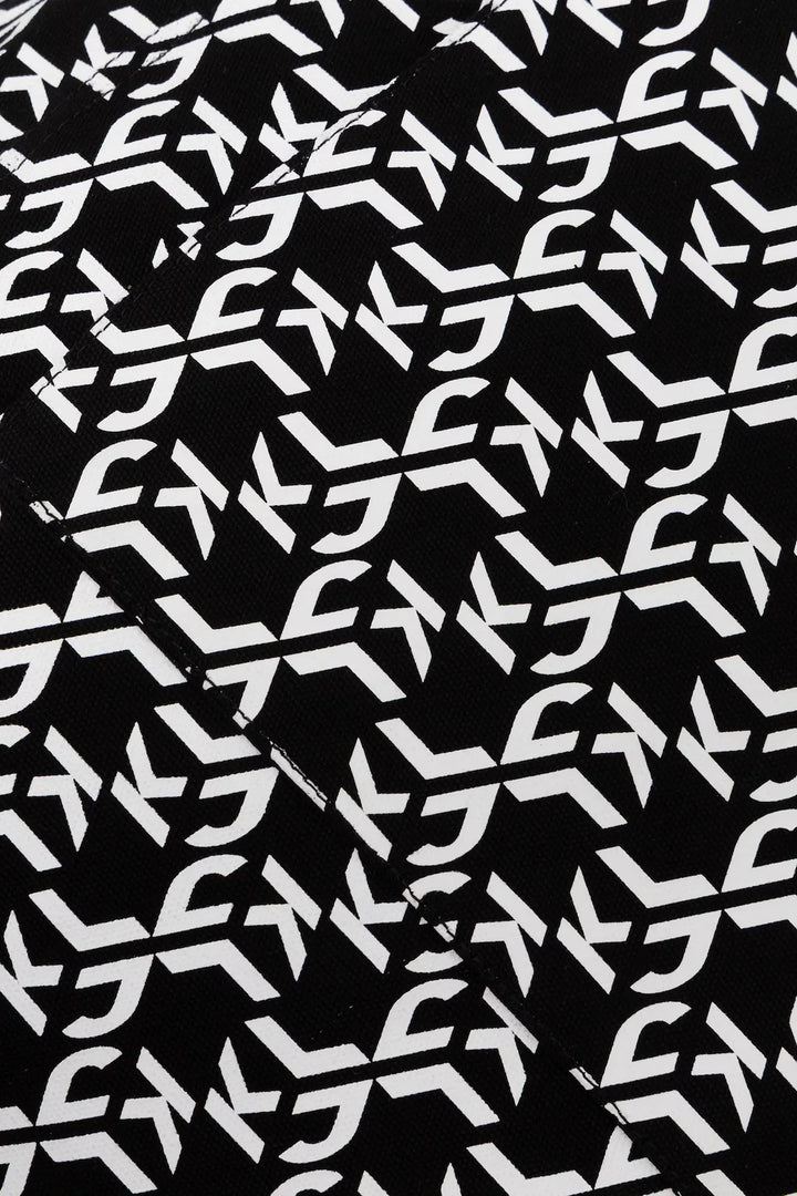 Karl Lagerfeld Reversible Shopper Bag | Black/White