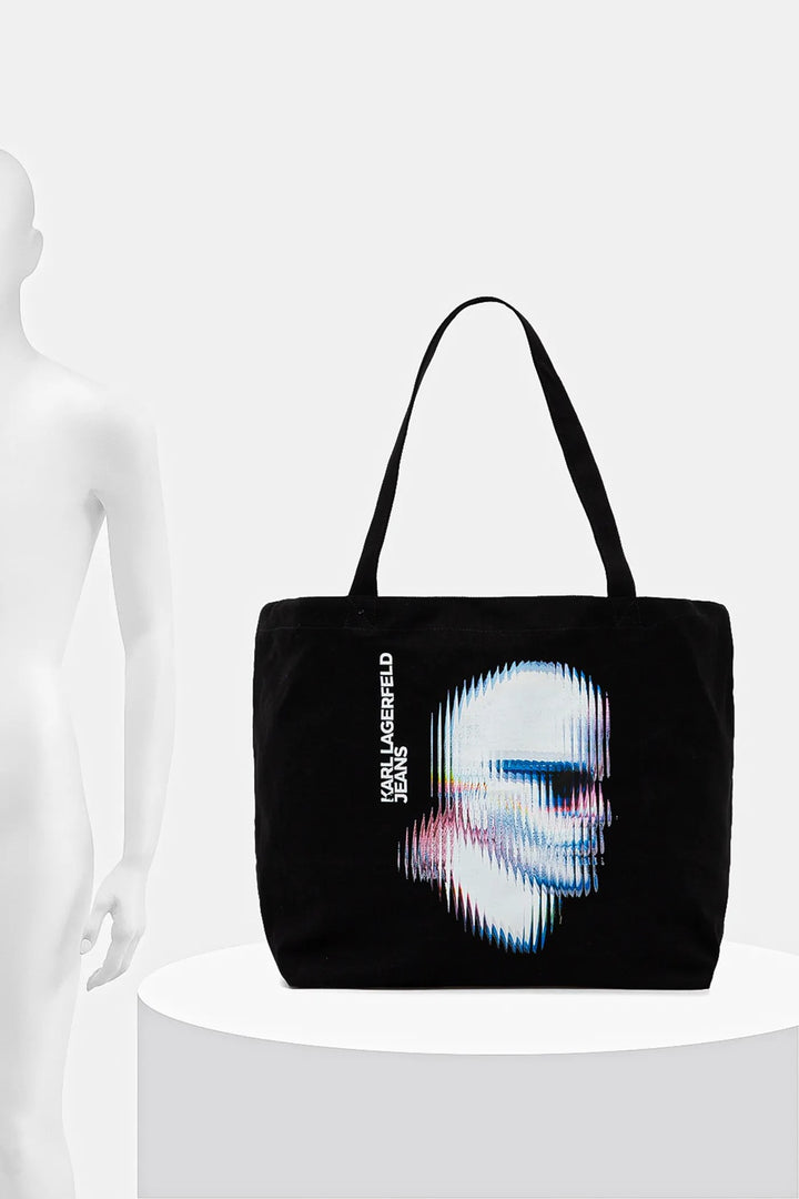 Karl Lagerfeld Karl Cameo Shopper Bag | Black