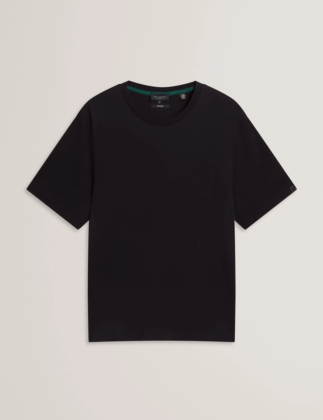 Ted Baker Konrad Soft Touch Crew Neck T-Shirt | Black