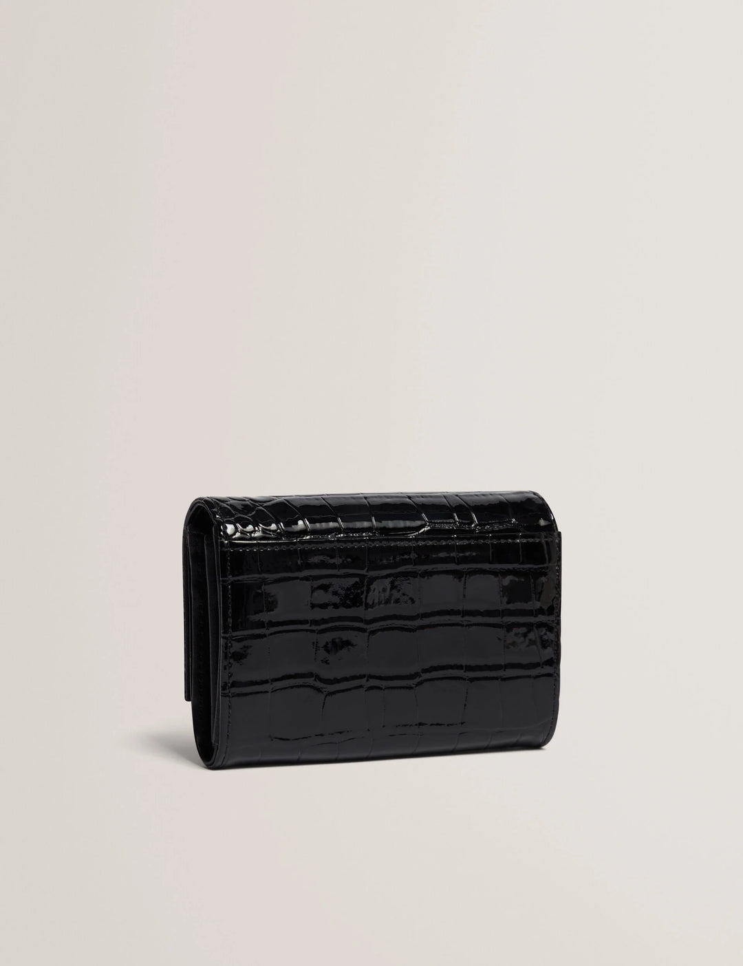 Ted Baker Valliaa Croc Effect Small Purse | Black