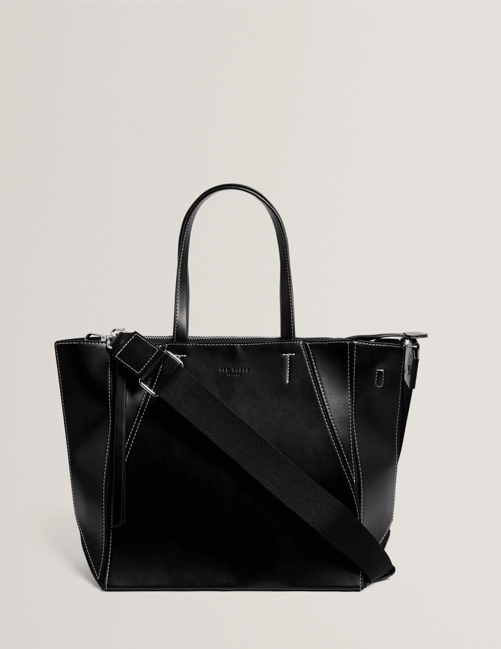 Ted Baker Folina Folded Medium Tote Bag | Black