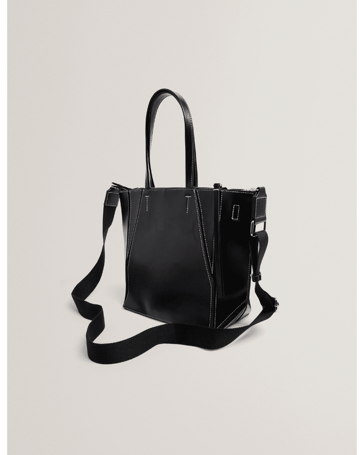 Ted Baker Folina Folded Medium Tote Bag | Black