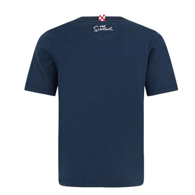 MC2 Saint Barth Classic Fit T-shirt Dad Homer | Navy