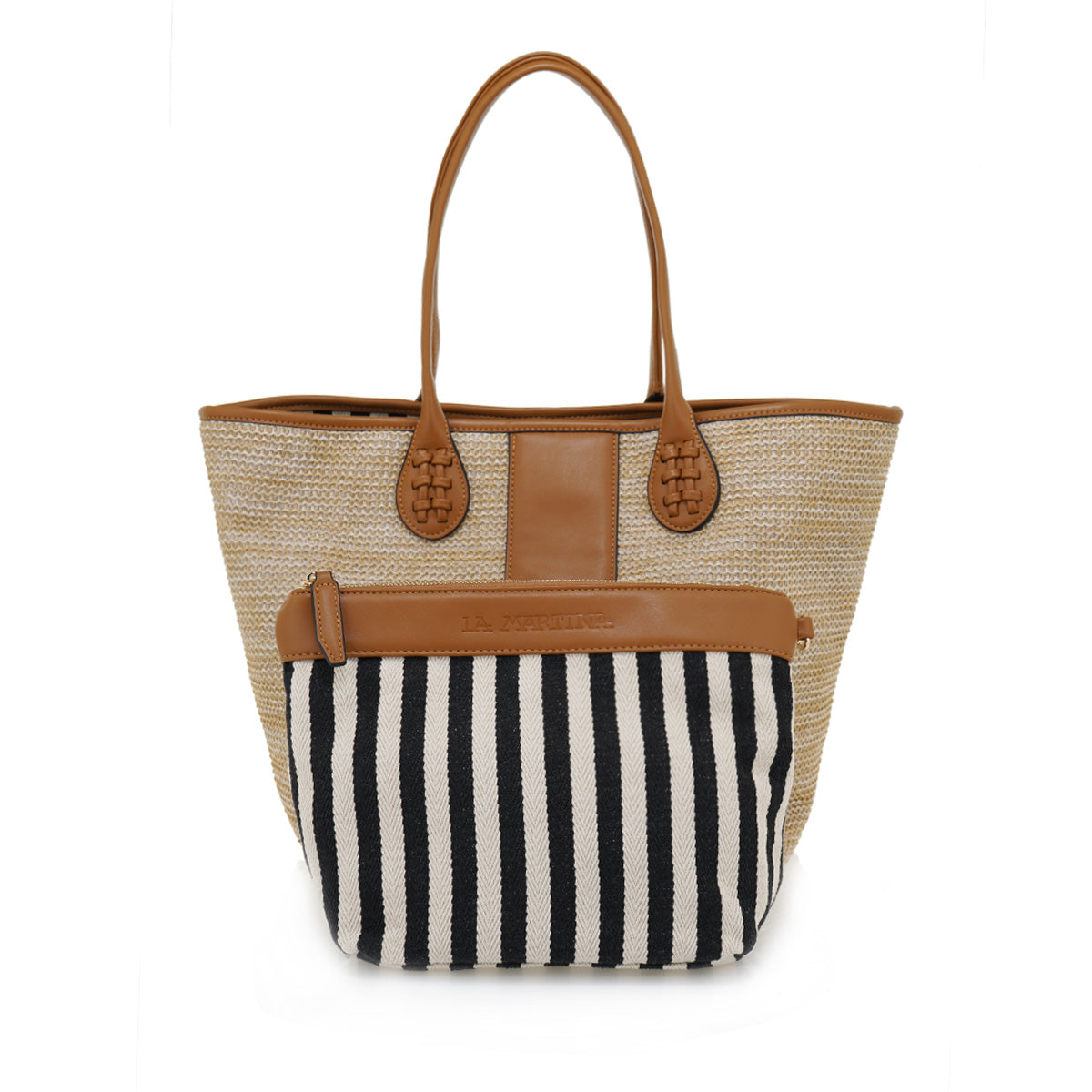 La Martina Women's Bag + Extra Necessaire | Tan