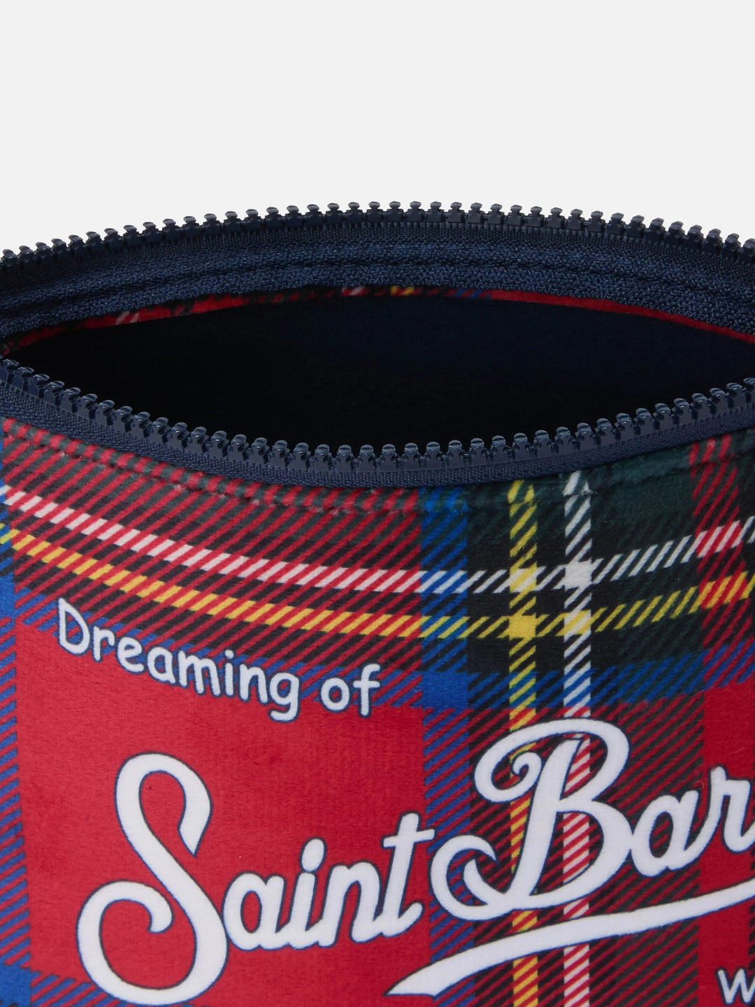 MC2 Saint Barth Pouch in Wool Effect | Red Multi