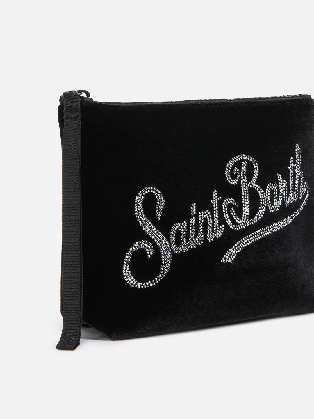 MC2 Saint Barth Velvet Pouch | Black