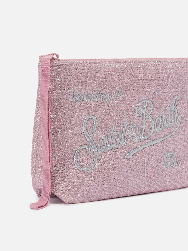MC2 Saint Barth Lurex Pouch | Pink