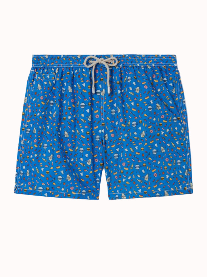MC2 Saint Barth Lighting Micro BBQ King Swimshorts | Blue