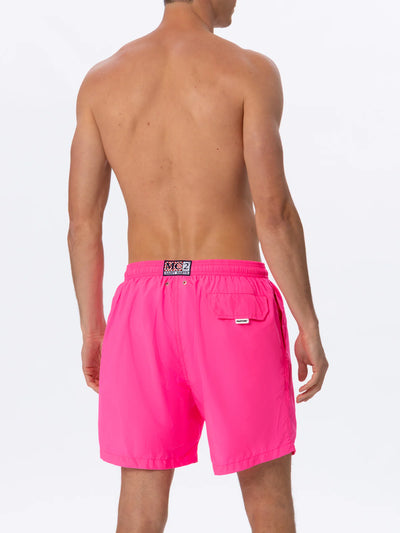 MC2 Saint Barth Lightweight Swim Shorts PANTONE® SPECIAL EDITION | Fluo Pink
