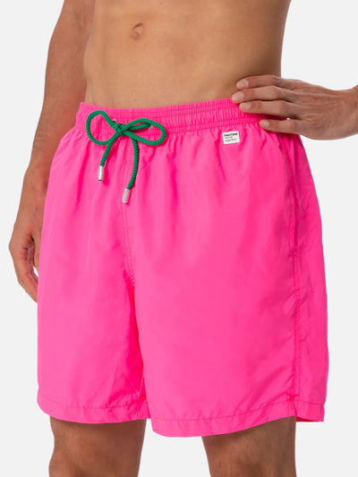 MC2 Saint Barth Lightweight Swim Shorts PANTONE® SPECIAL EDITION | Fluo Pink