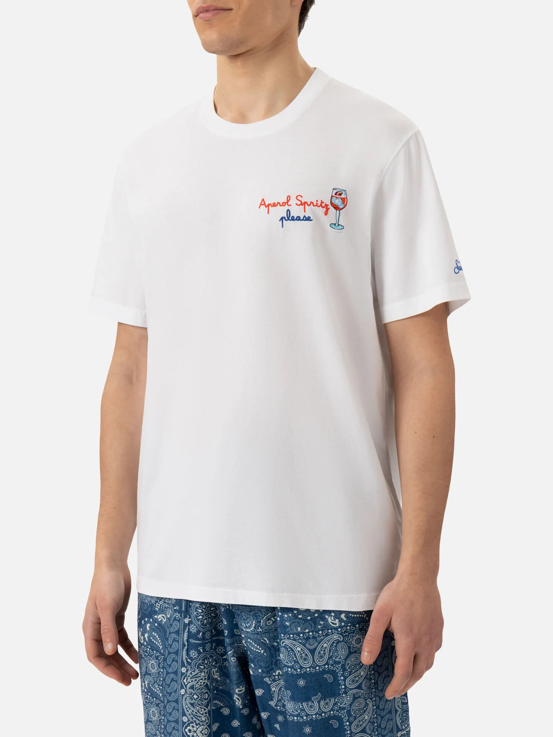 MC2 Saint Barth Portofino Cotton T-shirt | White