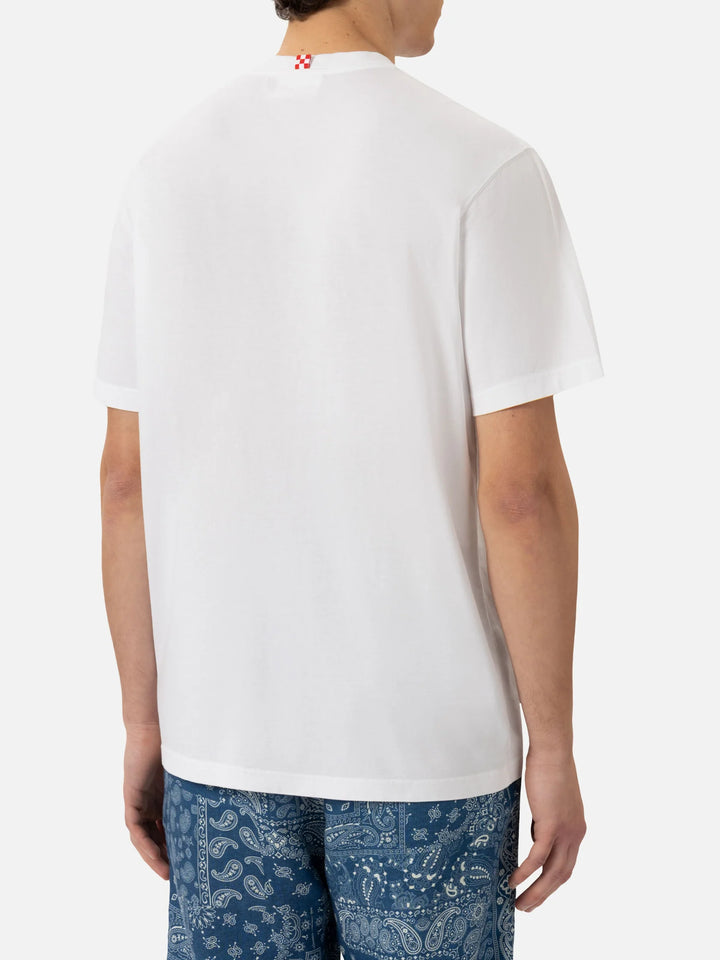 MC2 Saint Barth Portofino Cotton T-shirt | White