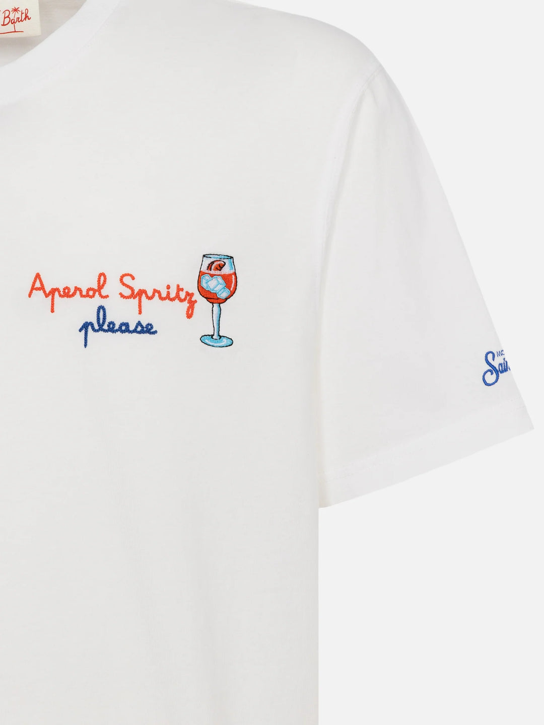 MC2 Saint Barth Portofino Cotton T-shirt | White