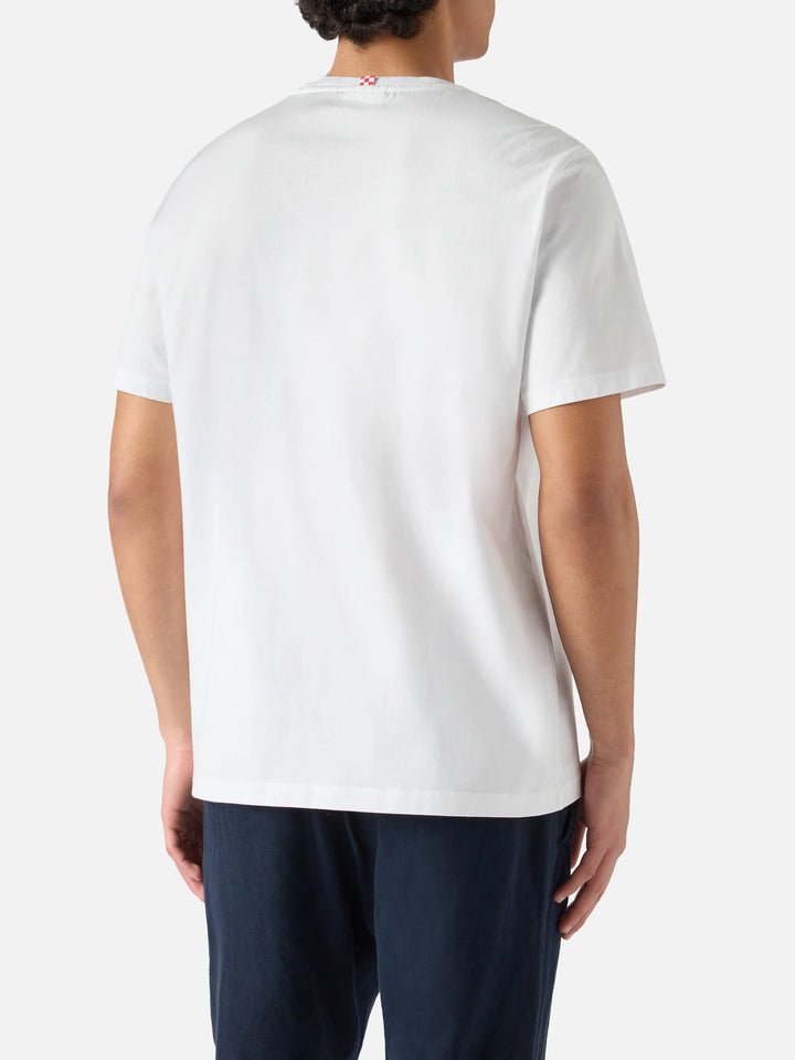 MC2 Saint Barth Portofino Cotton T-shirt | White