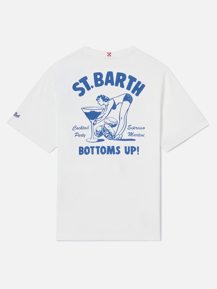 MC2 Saint Barth Portland Cotton T-shirt | White