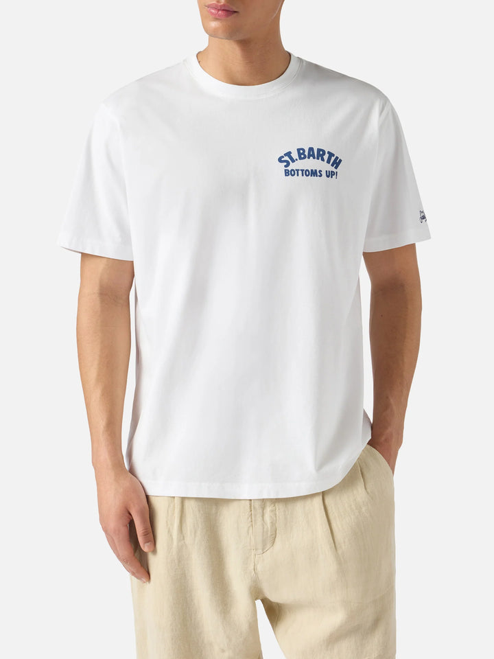MC2 Saint Barth Portland Cotton T-shirt | White