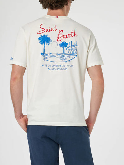 MC2 Saint Barth Βαμβακερό T-shirt | Λευκό