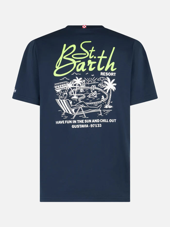 MC2 Saint Barth T-shirt | Σκούρο Μπλε