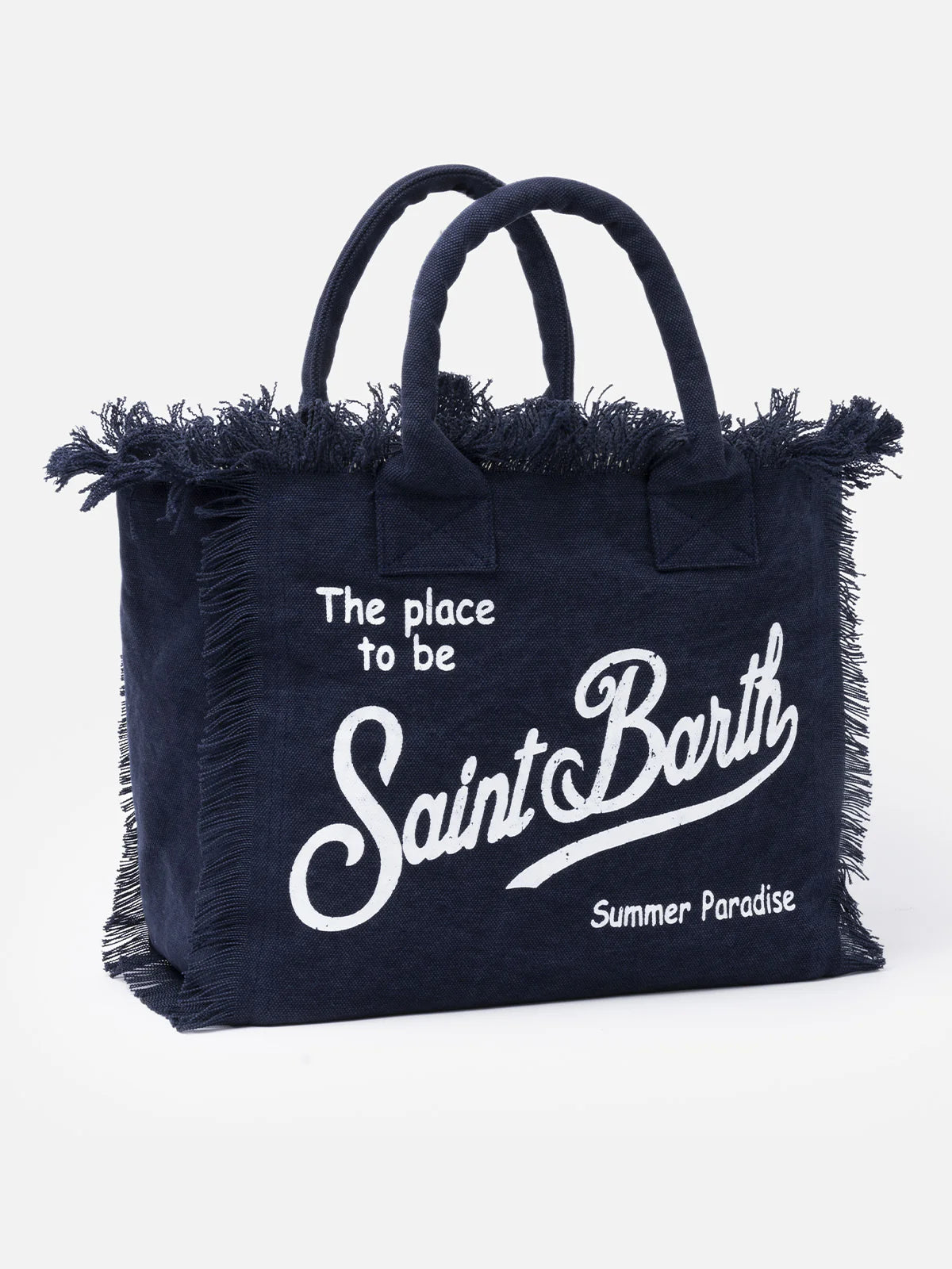 MC2 Saint Barth Vanity Canvas Bag | Blue Navy