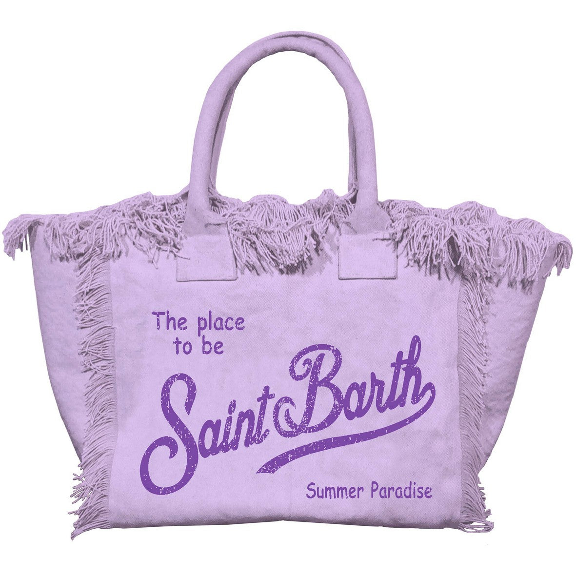 MC2 Saint Barth Vanity Canvas Bag | Lilac