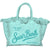 MC2 Saint Barth Vanity Canvas Bag | Aqua