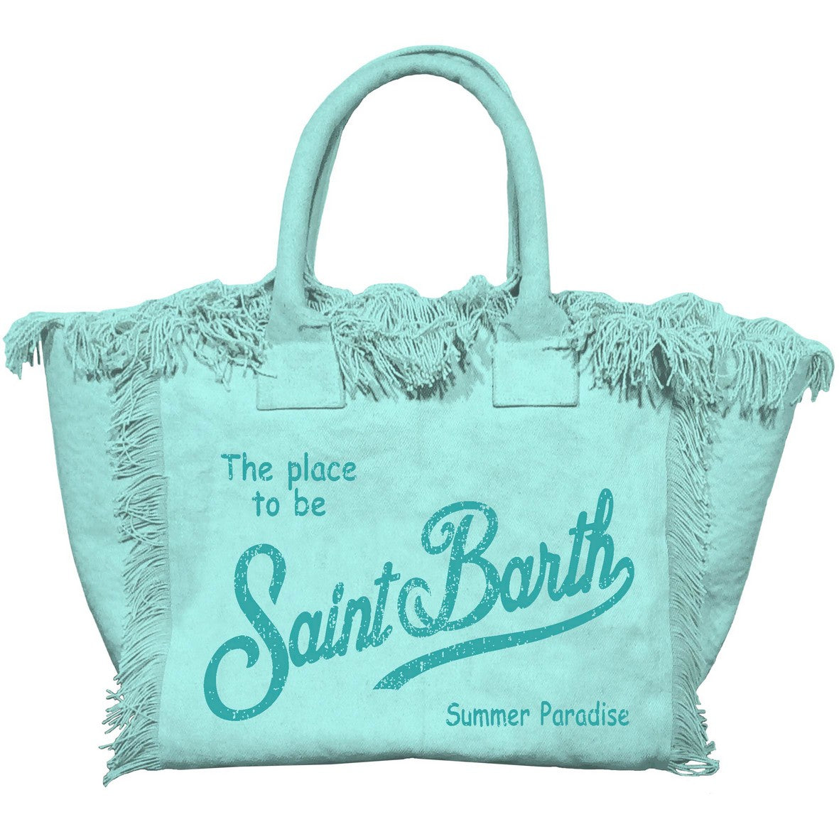 MC2 Saint Barth Vanity Canvas Bag | Aqua