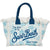 MC2 Saint Barth Vanity Canvas Bag | Blue/White