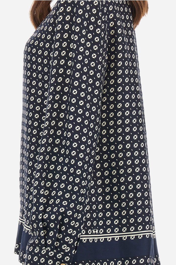 La Martina Regular Fit Viscose Shirt - Adriana | Navy