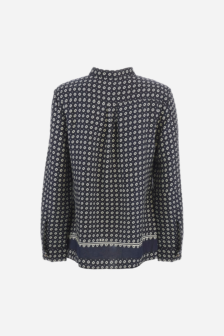 La Martina Regular Fit Viscose Shirt - Adriana | Navy