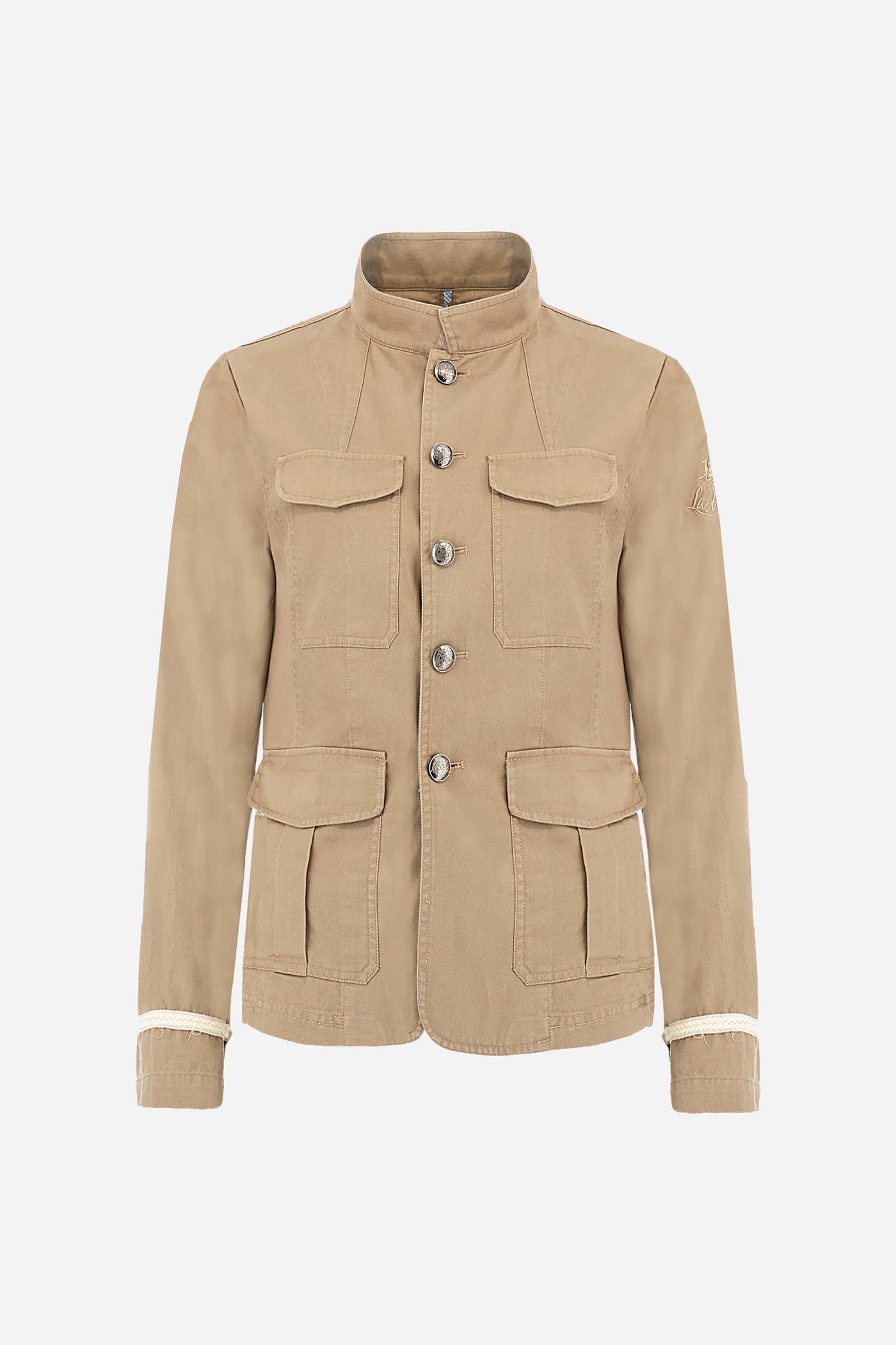 La Martina Regular-fit Cotton and Modal Jacket - Agatha | Beige