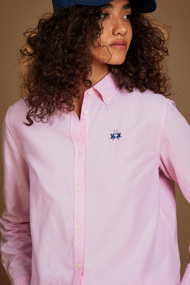 La Martina WDC003-OX077 in parfait pink, detail view