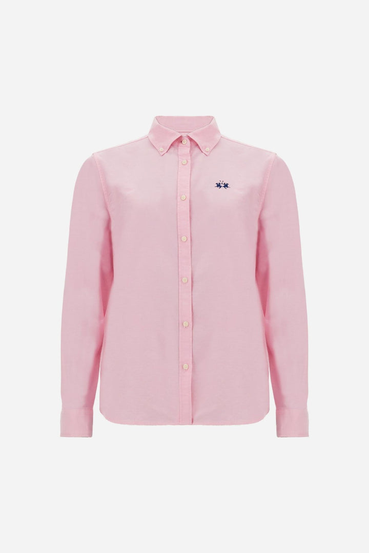 La Martina WDC003-OX077 in parfait pink, front view