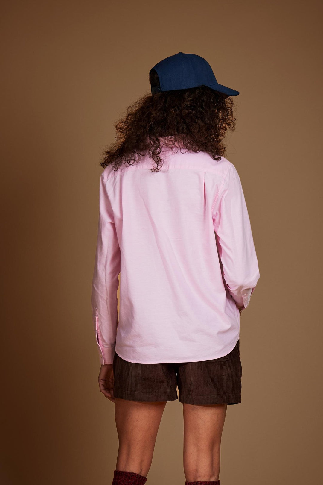 La Martina WDC003-OX077 in parfait pink, model back view