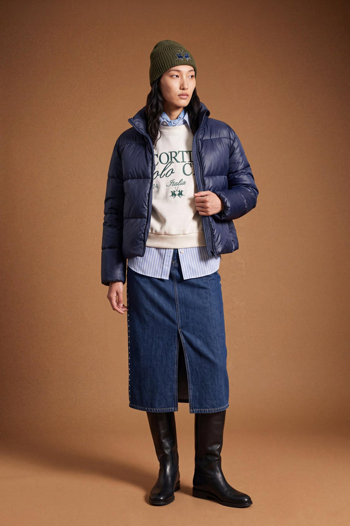 La Martina WDO010-PA067 in navy blazer, model look view
