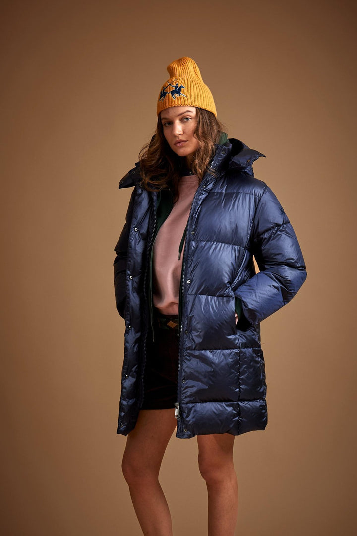 La Martina WDO011-PA067, Blu navy, vista frontale indossato da un modello