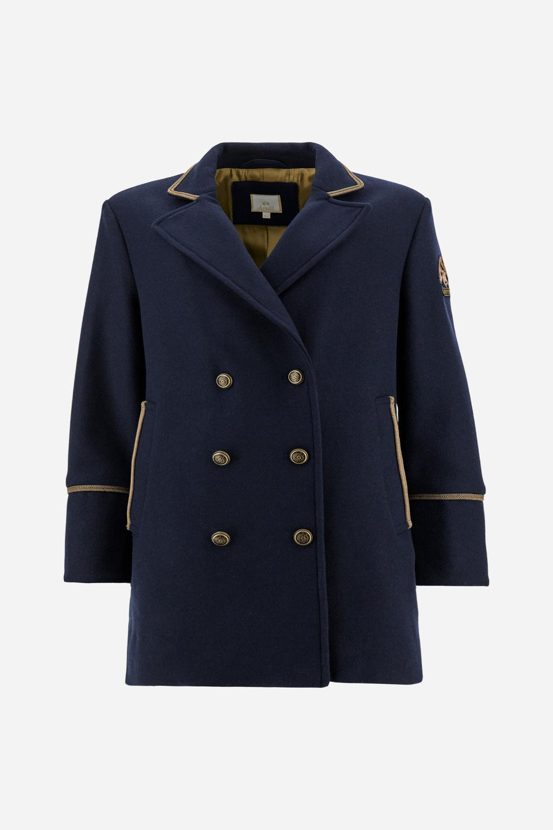 La Martina WDOG01-FT054, أزرق كحلي (Navy Blazer), منظر أمامي