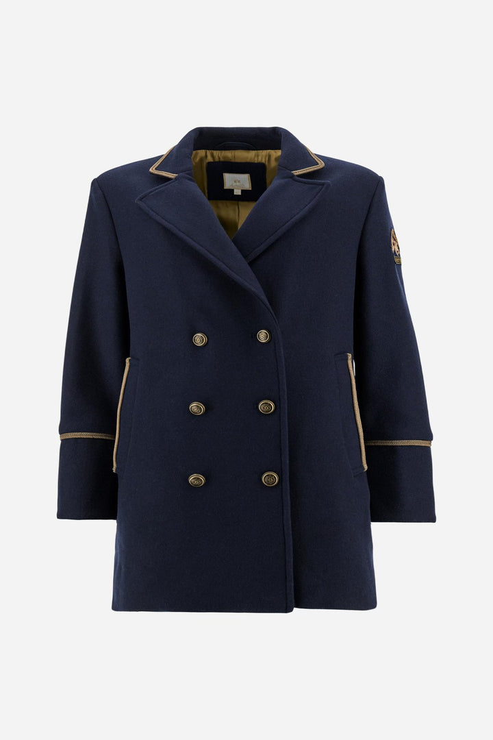 La Martina WDOG01-FT054, أزرق كحلي (Navy Blazer), منظر أمامي