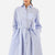 La Martina Dress with Stripes | Blue/White