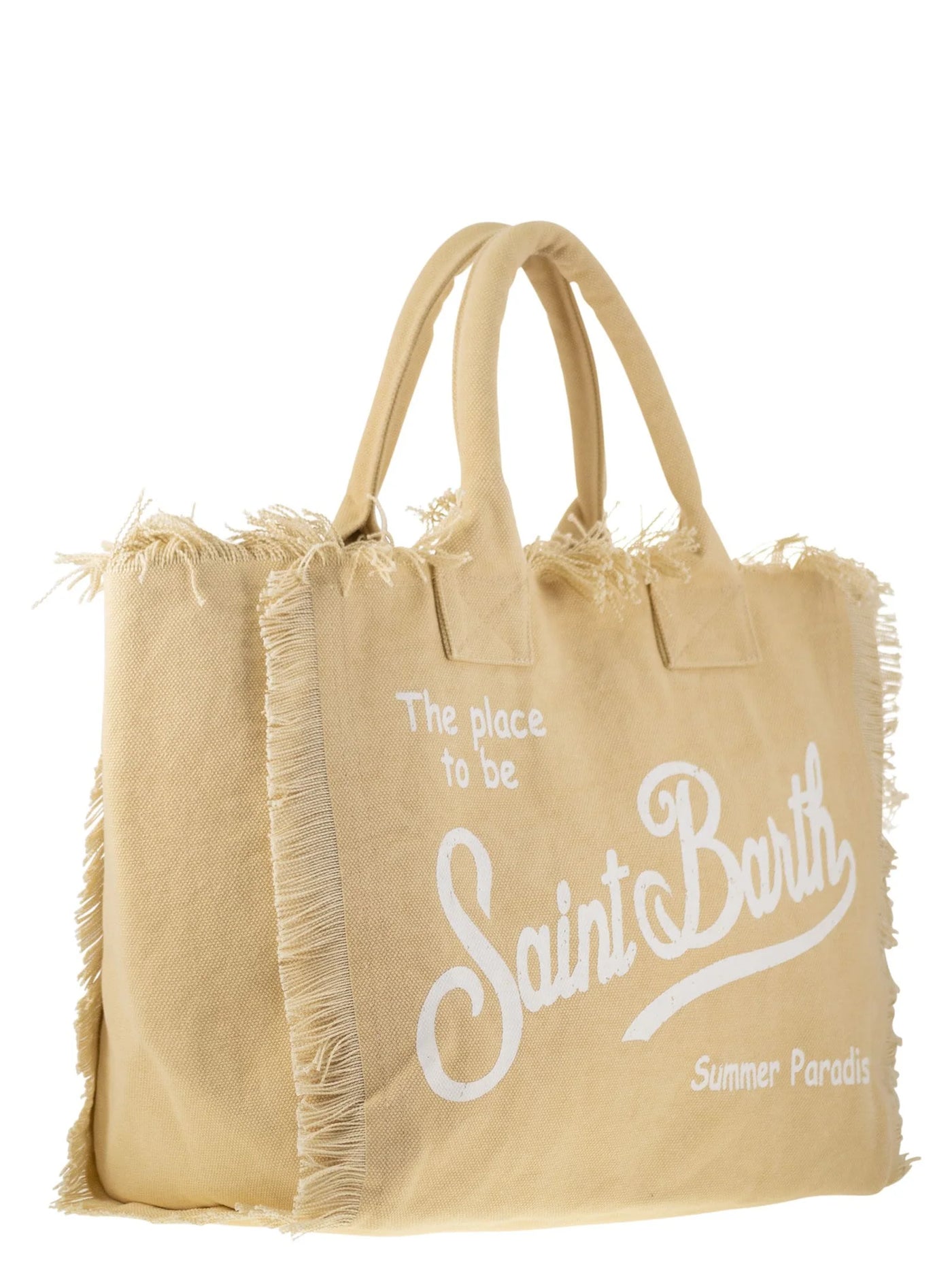 MC2 Saint Barth Vanity Canvas Bag | Beige