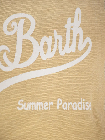 MC2 Saint Barth Vanity Canvas Bag | Beige