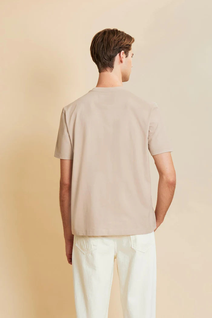 Camiseta de punto grueso para hombre de La Martina con logotipo en 3D | Humus