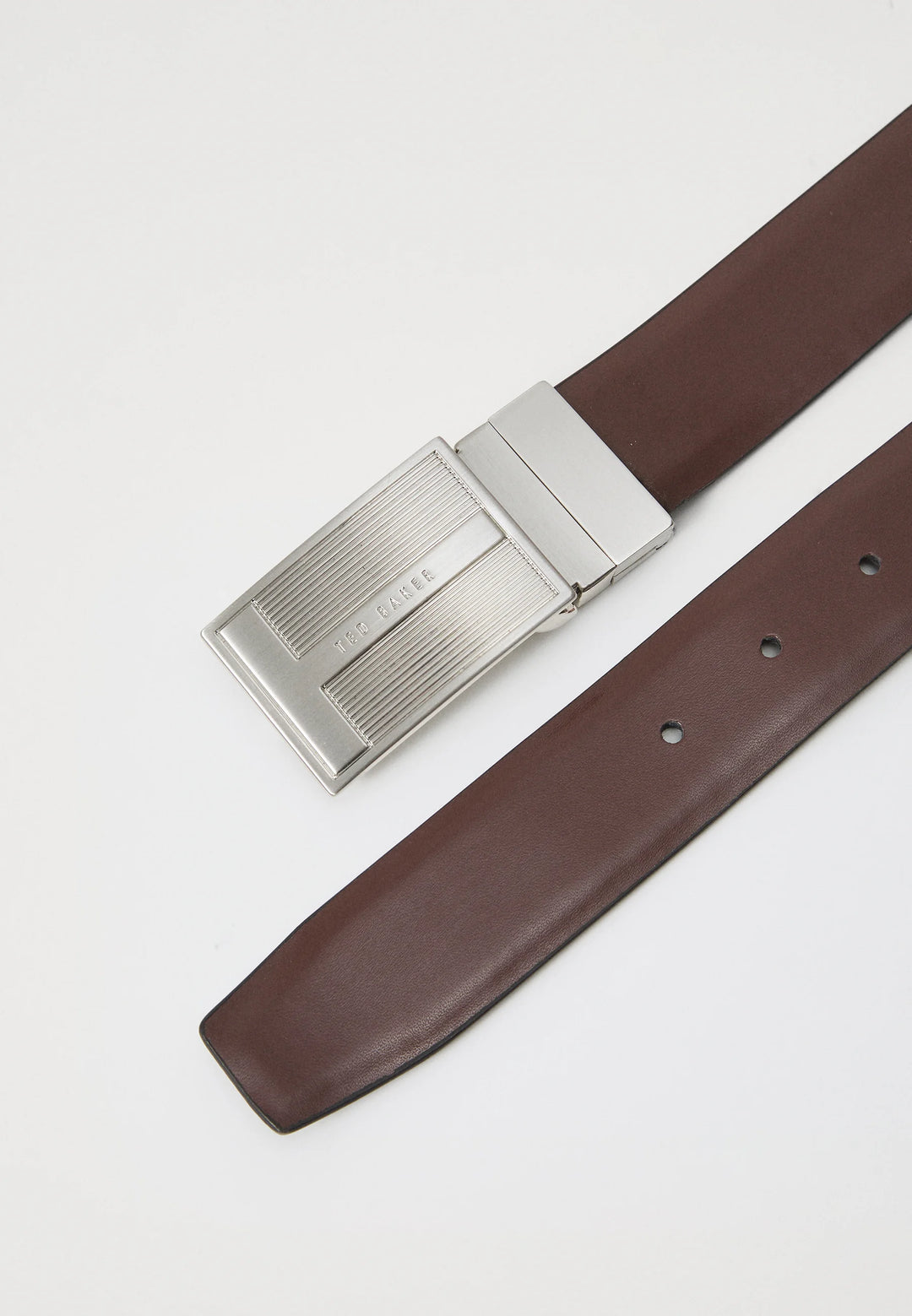 Ted Baker Newbey Belt In A Box | Black/Brown