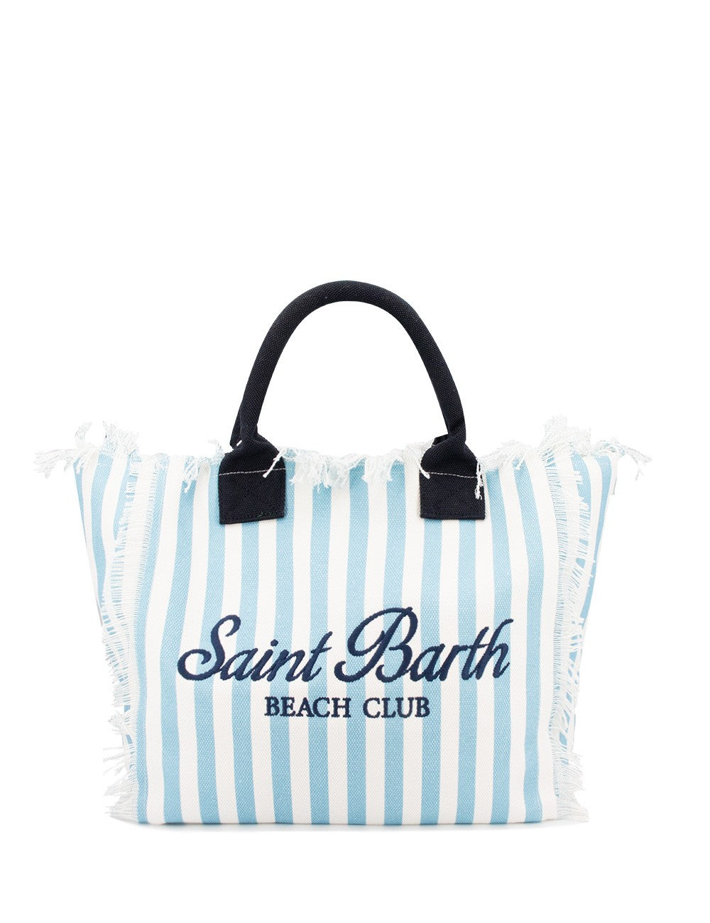 MC2 Saint Barth Vanity Canvas Bag | Light Blue/Navy