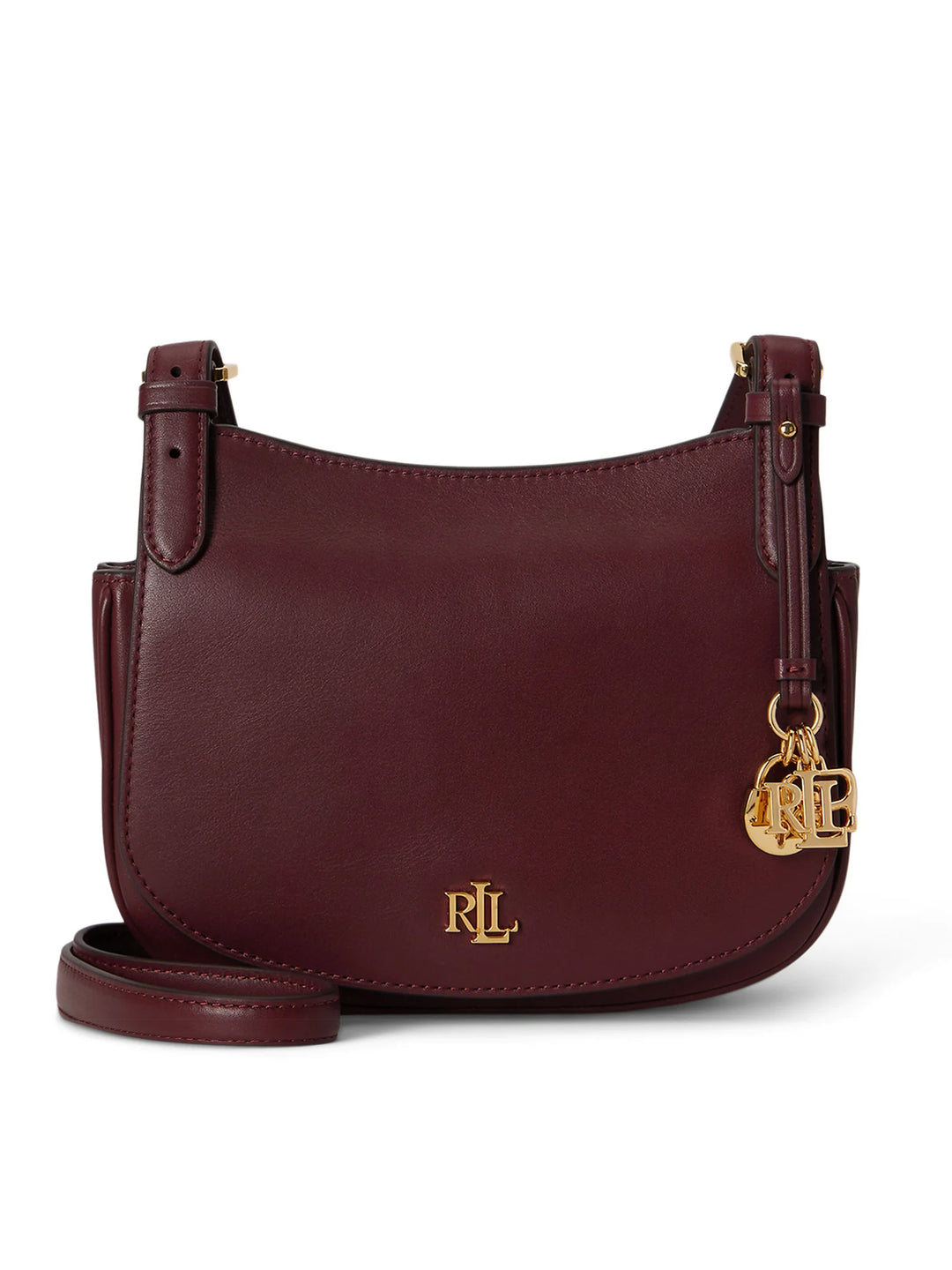 Lauren Ralph Lauren Marcy Crossbody Medium Bag | Dark Garnet