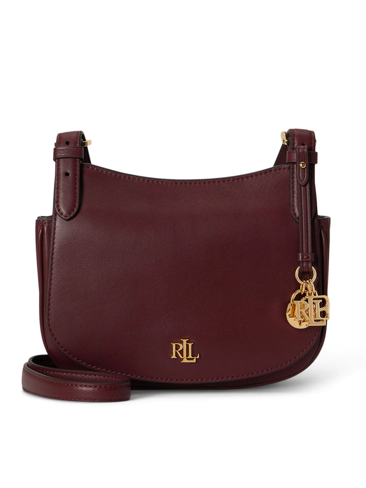 Lauren Ralph Lauren Marcy Crossbody Medium Bag | Dark Garnet