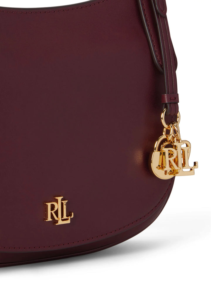 Lauren Ralph Lauren Marcy Crossbody Medium Bag | Dark Garnet