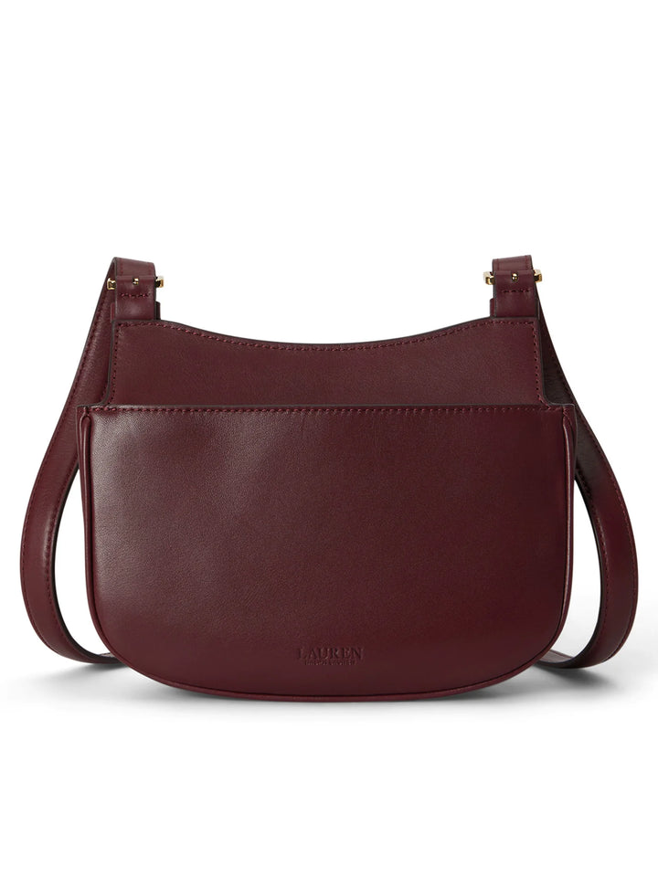 Lauren Ralph Lauren Marcy Crossbody Medium Bag | Dark Garnet